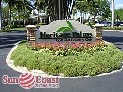 Heritage Palms Community Sign